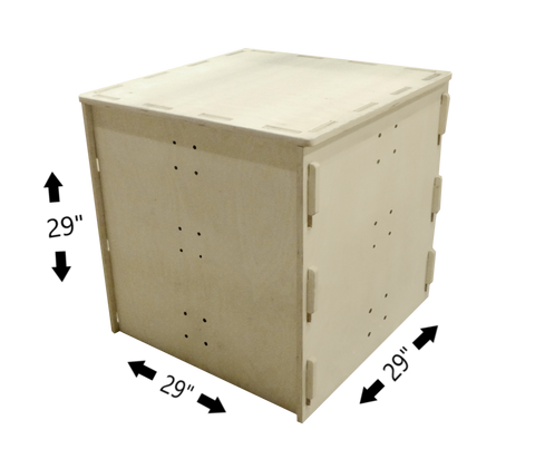 Square Pop Up Parkour Box